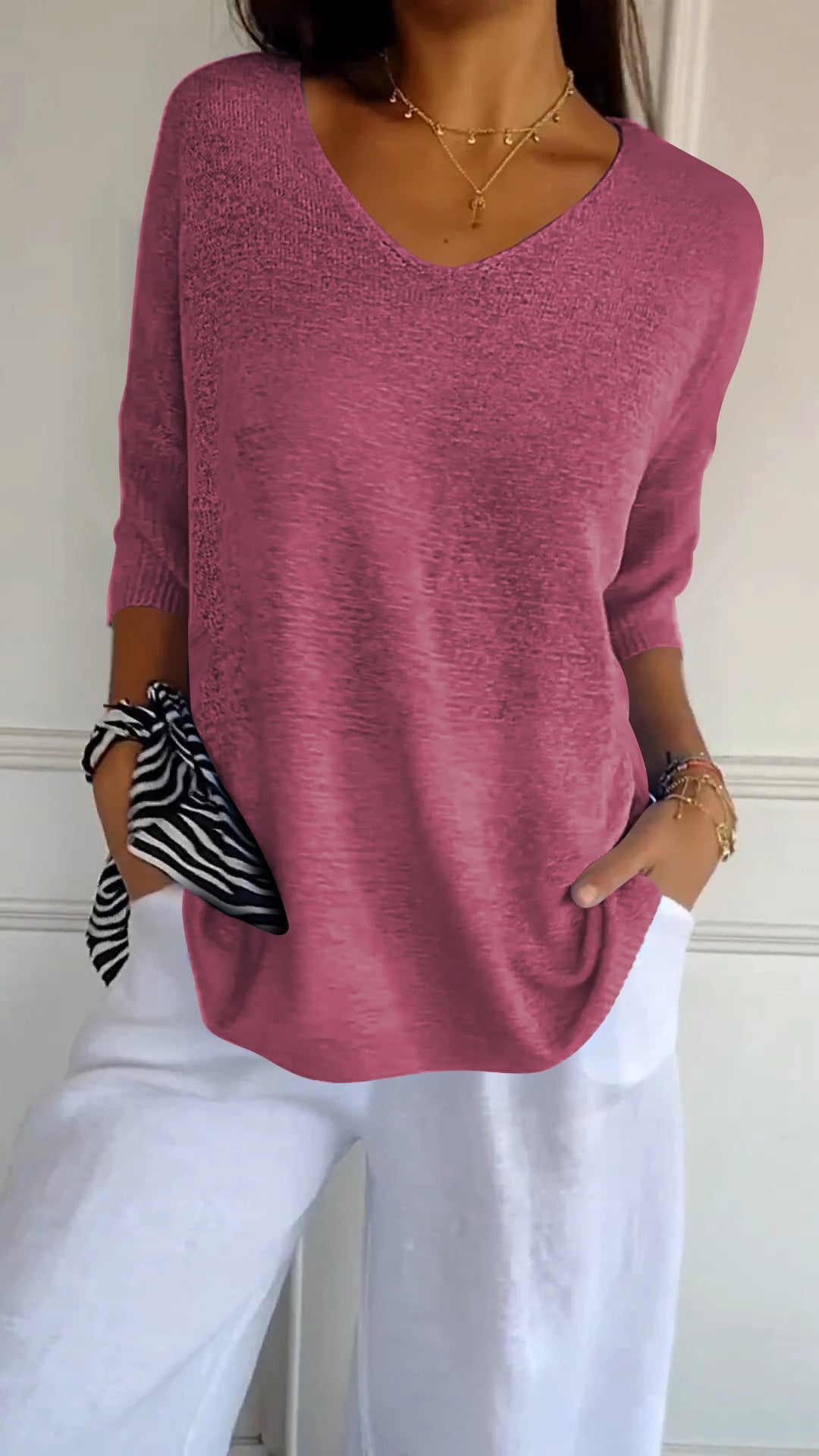 Bellamy | Soft Blouse with Flattering Neckline