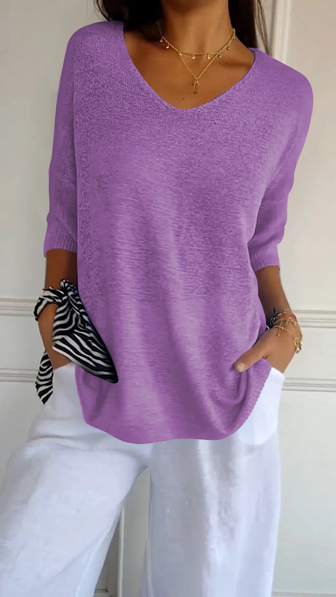 Bellamy | Soft Blouse with Flattering Neckline