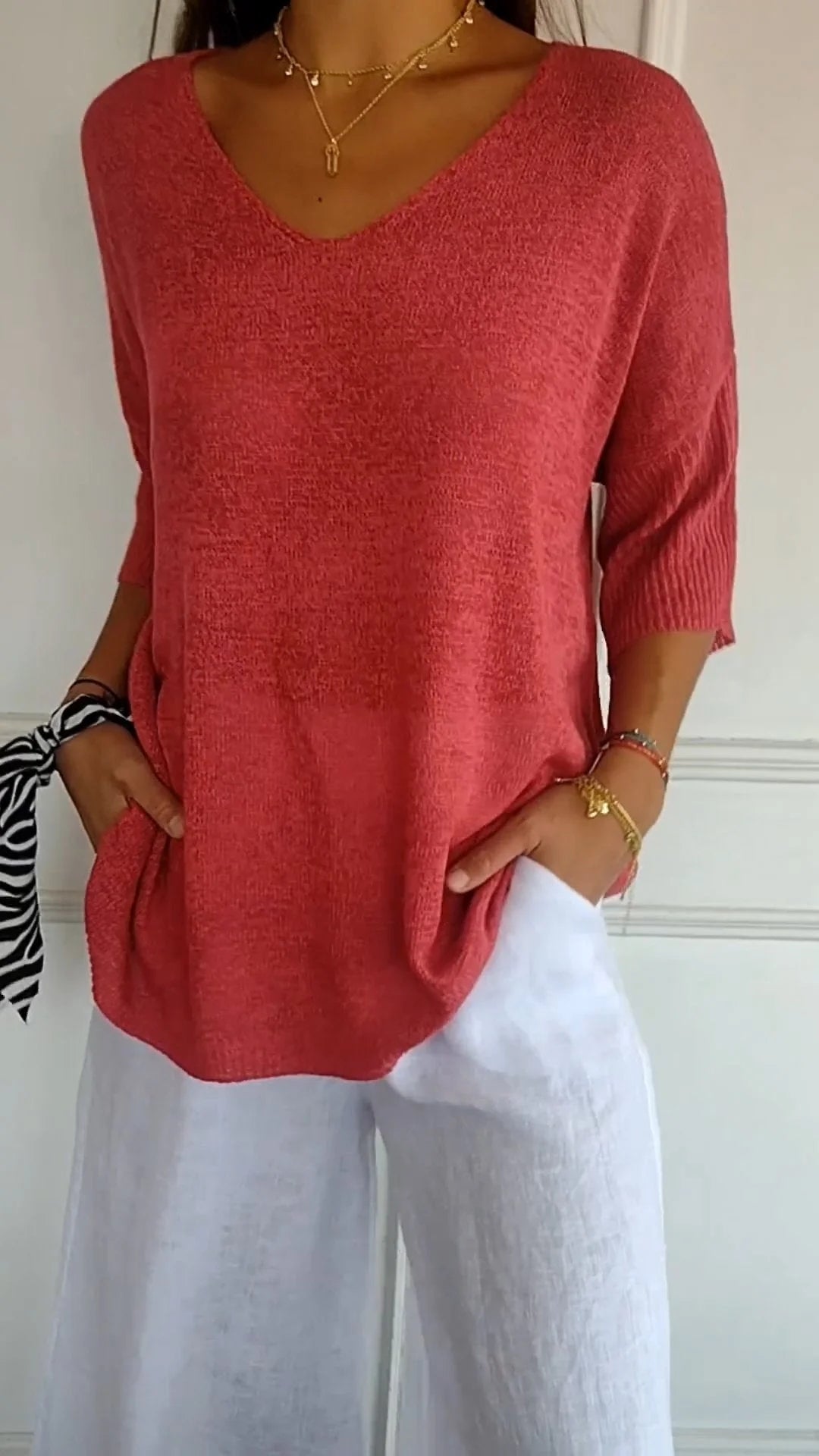 Bellamy | Soft Blouse with Flattering Neckline