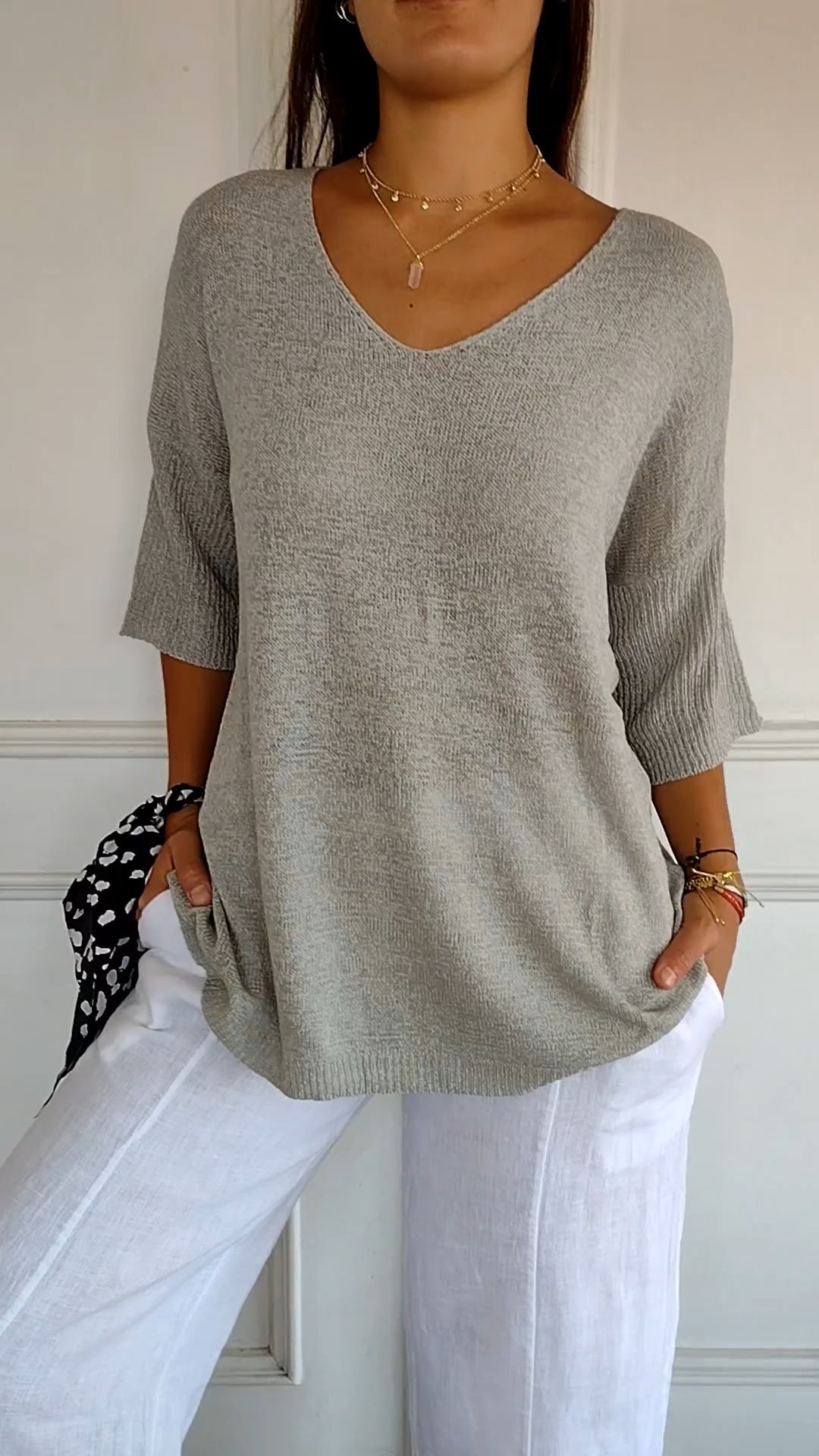 Bellamy | Soft Blouse with Flattering Neckline