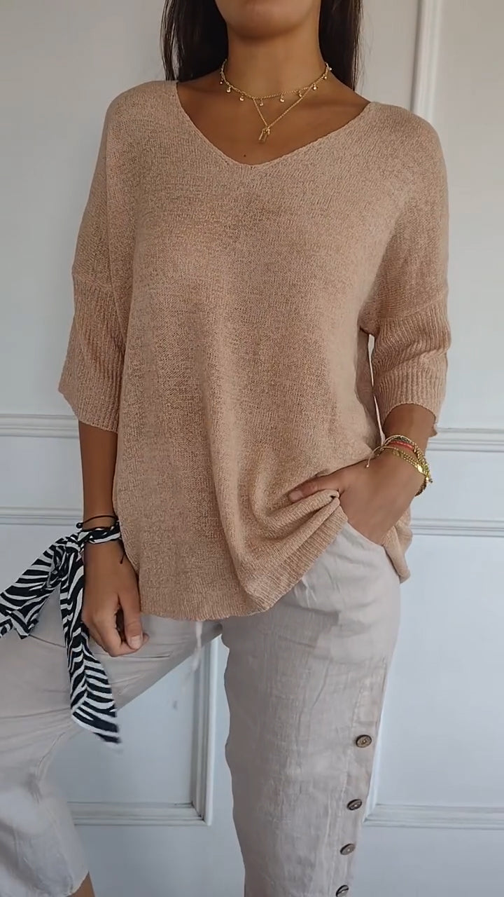 Bellamy | Soft Blouse with Flattering Neckline