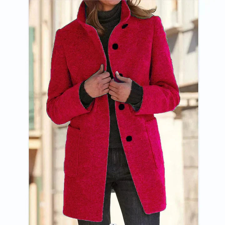 Anavelle™ | Sleek Warm Overcoat