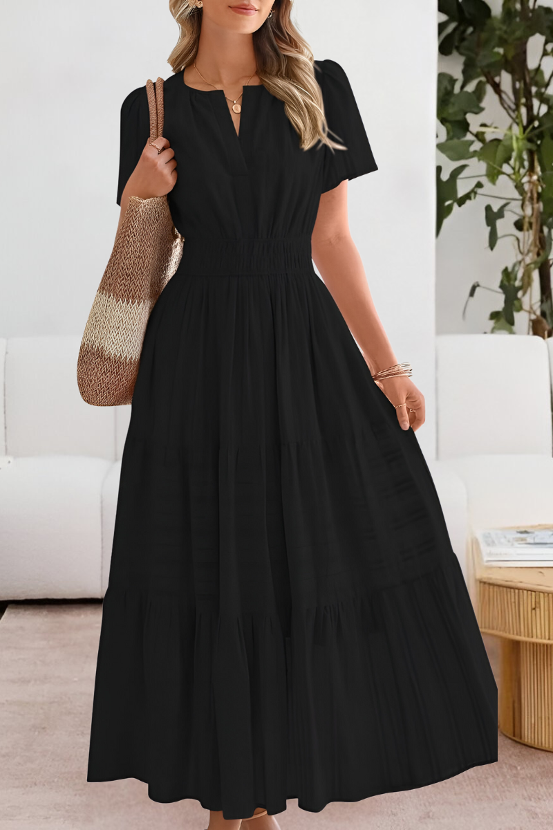 Marena™ | Vestido de Playa con Cintura Definida