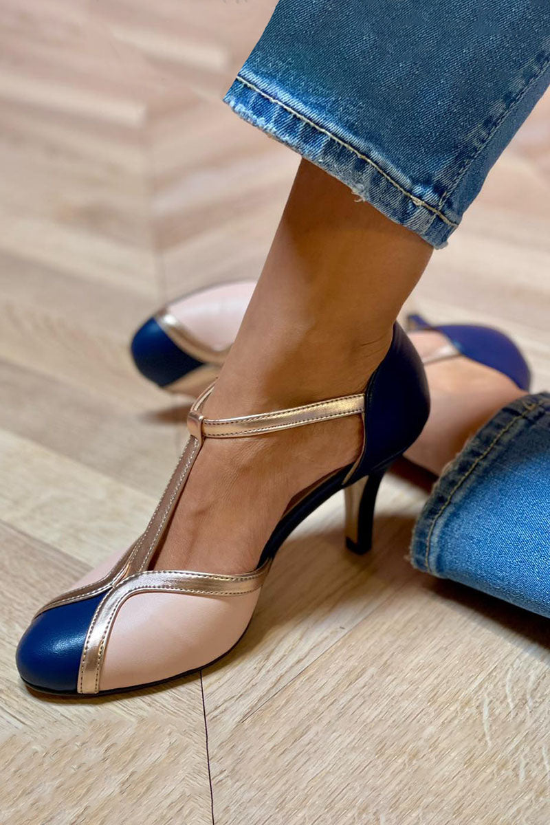 Zavira™ | Tacones coloridos con curvas suaves