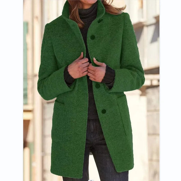 Anavelle™ | Sleek Warm Overcoat