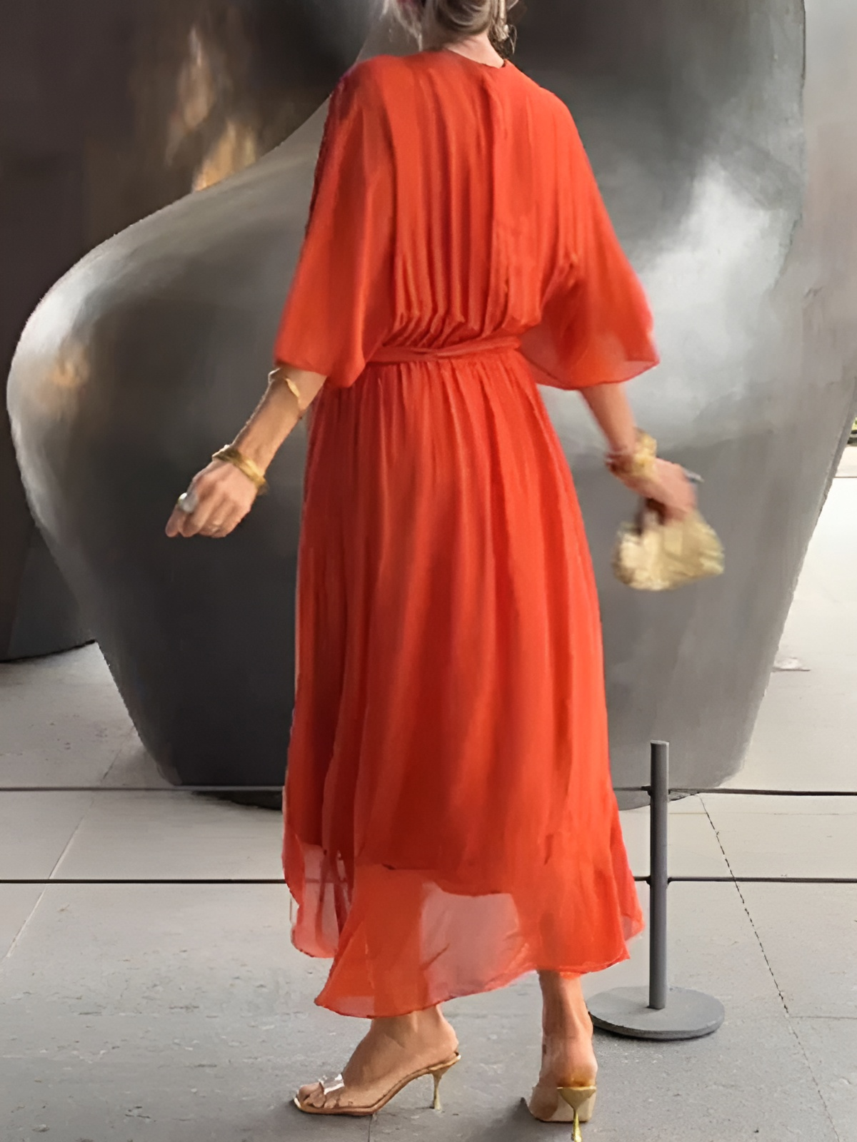 Adriana | Vestido de Seda que Favorece y Da Confianza