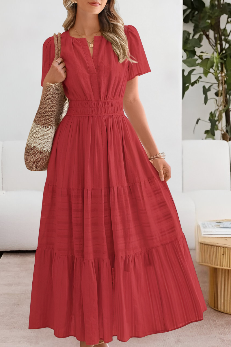 Marena™ | Vestido de Playa con Cintura Definida