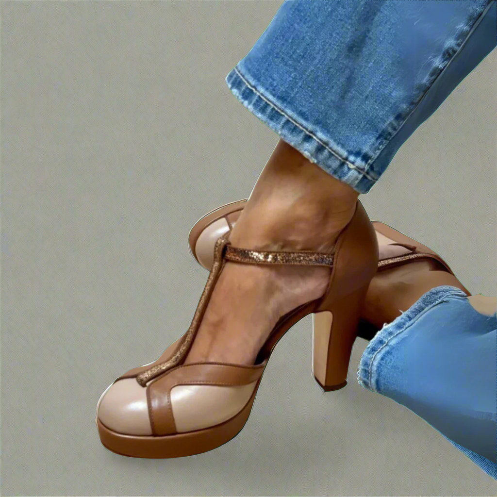 Feyana™ | Sandalias con tacón y paso elegante