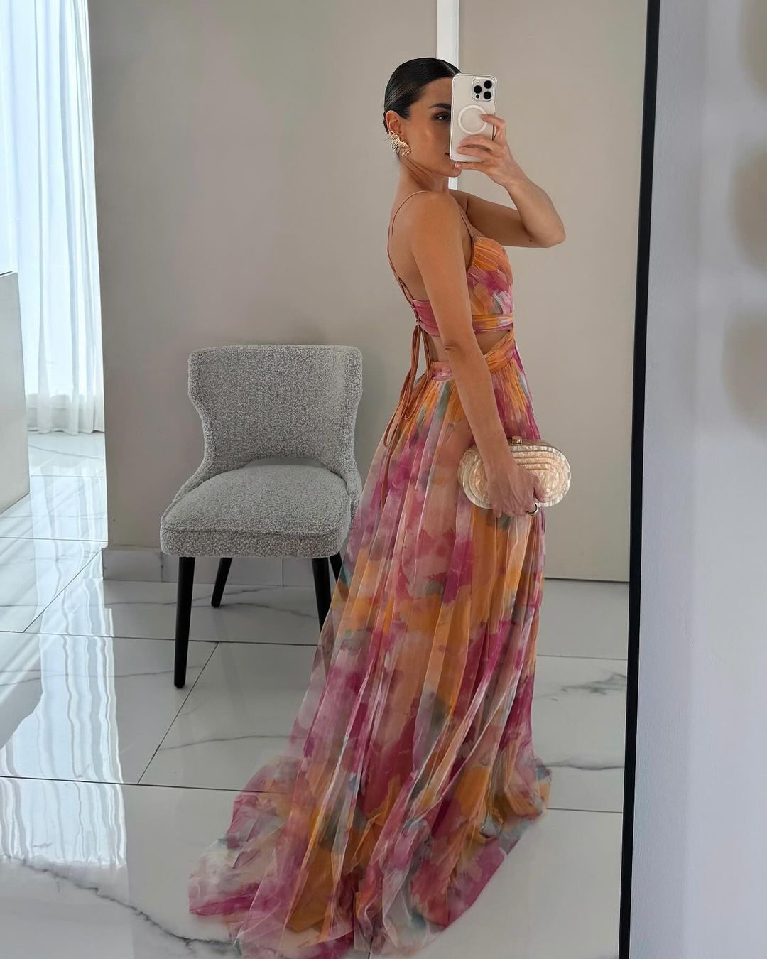 Elva | Vestido Largo que Inspira Elegancia Natural