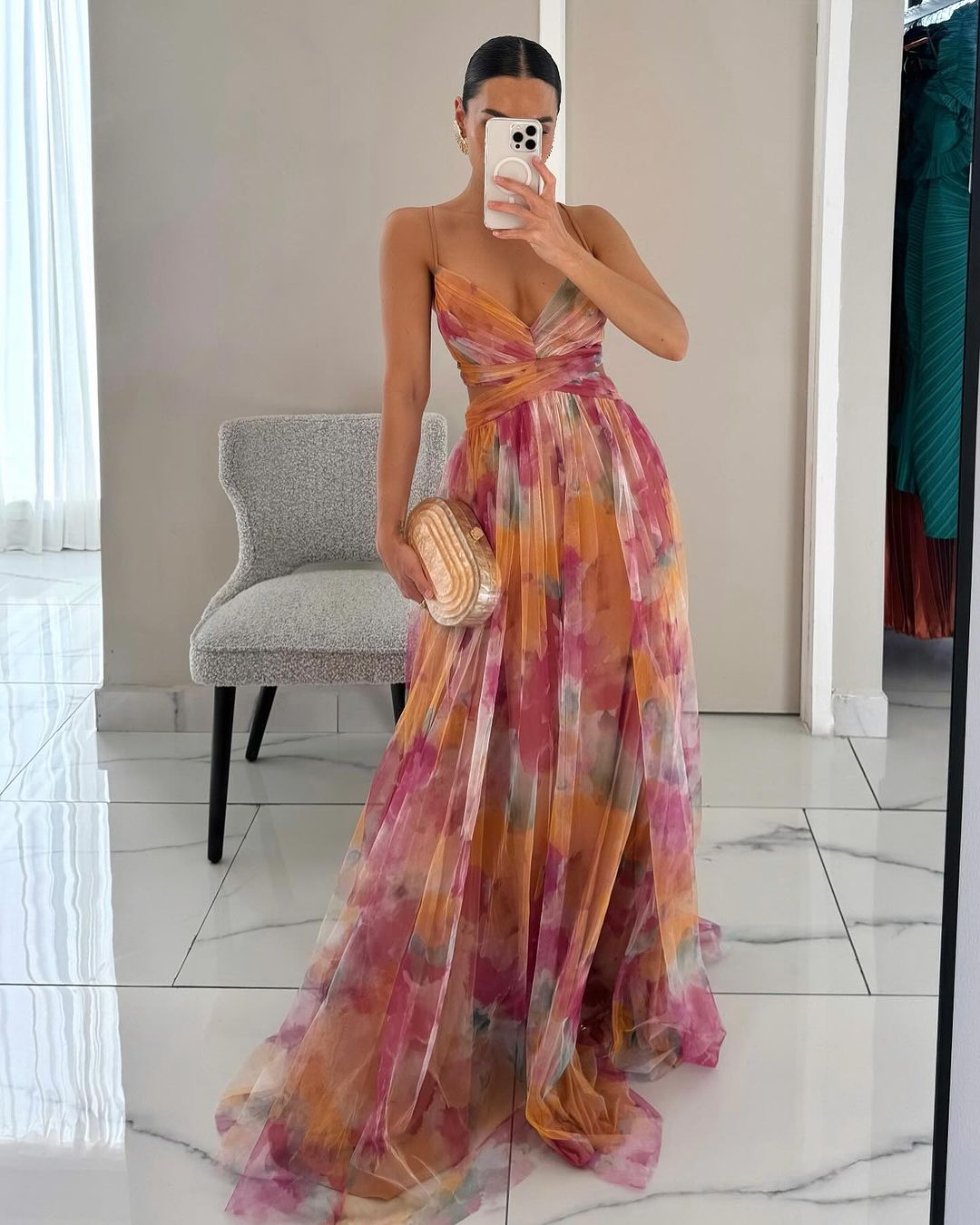 Elva | Vestido Largo que Inspira Elegancia Natural