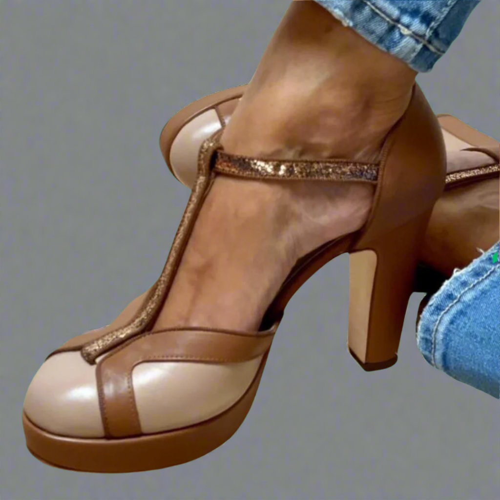 Feyana™ | Sandalias con tacón y paso elegante