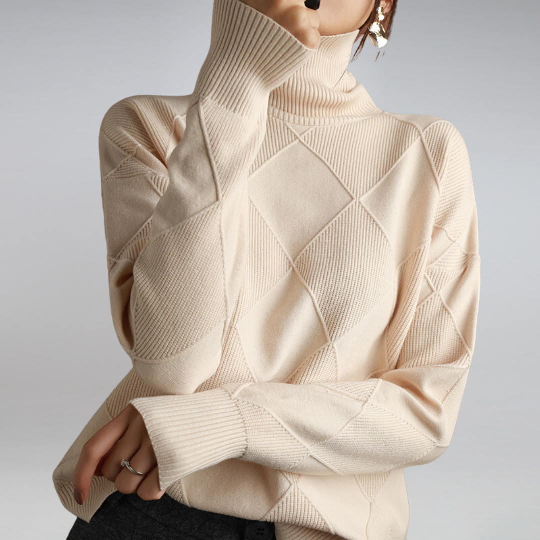 Astrid | Blød Cashmere-Rullekrave