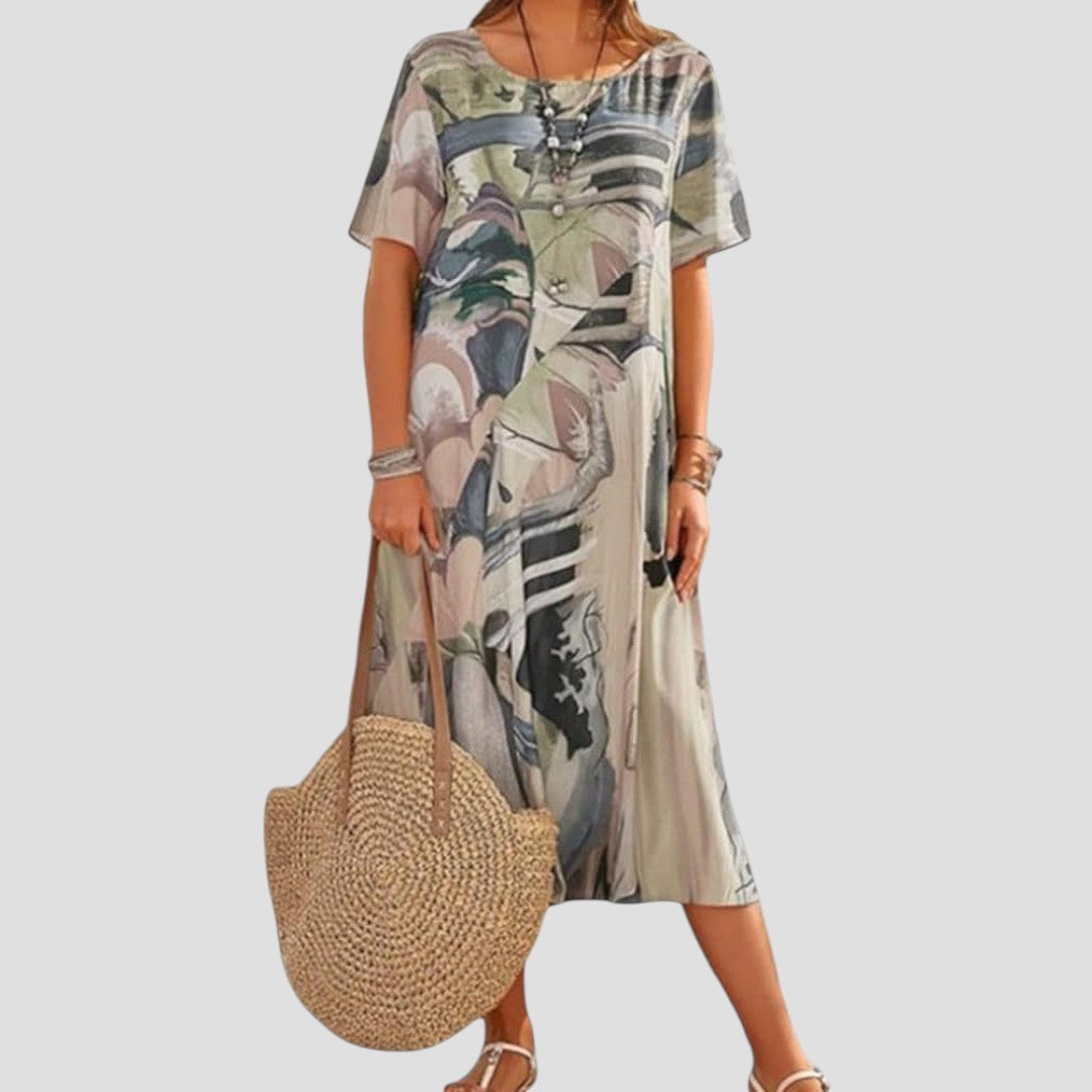 Teresa™ | Vestido Midi Cómodo para el Día a Día