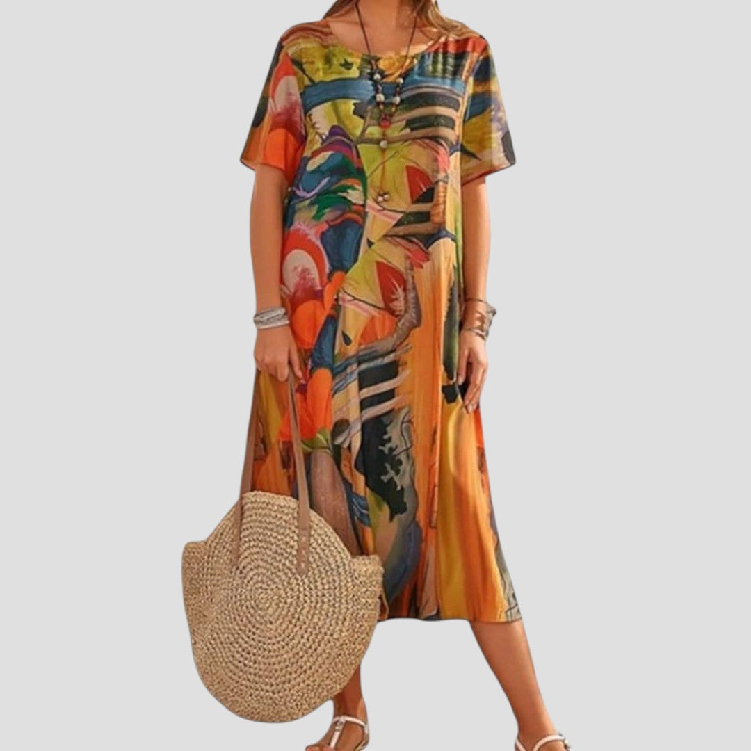 Teresa™ | Vestido Midi Cómodo para el Día a Día