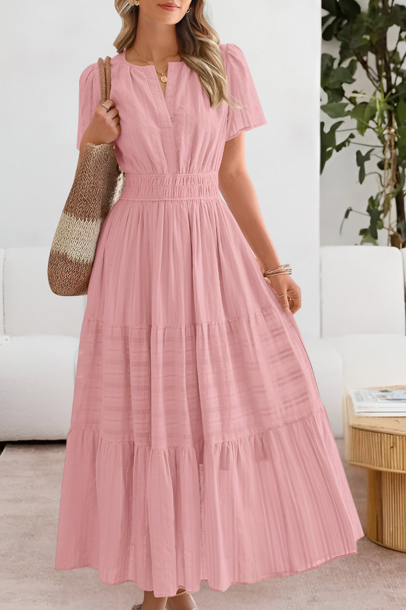 Marena™ | Vestido de Playa con Cintura Definida
