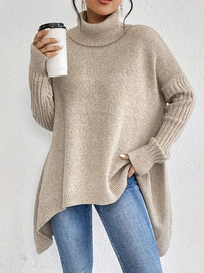 Serenza™ | Long Turtleneck Sweater