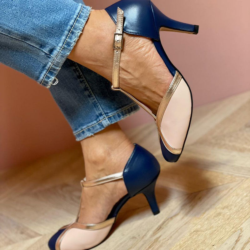 Zavira™ | Tacones coloridos con curvas suaves