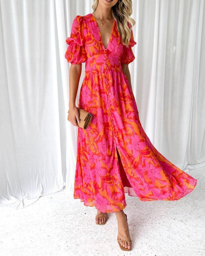 Isamar | Vestido Maxi que Realza con Suavidad