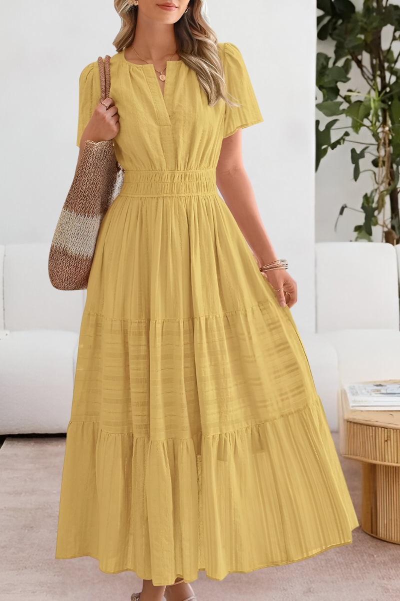 Marena™ | Vestido de Playa con Cintura Definida