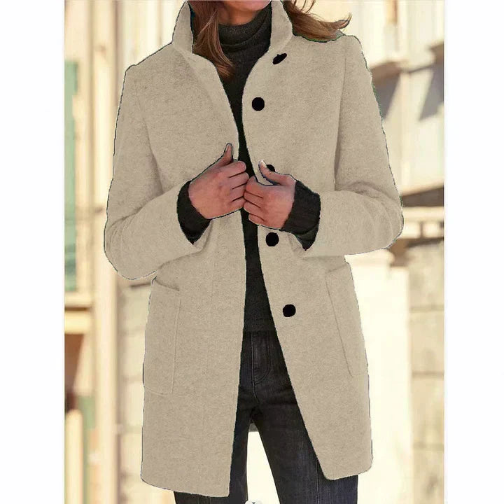 Anavelle™ | Sleek Warm Overcoat