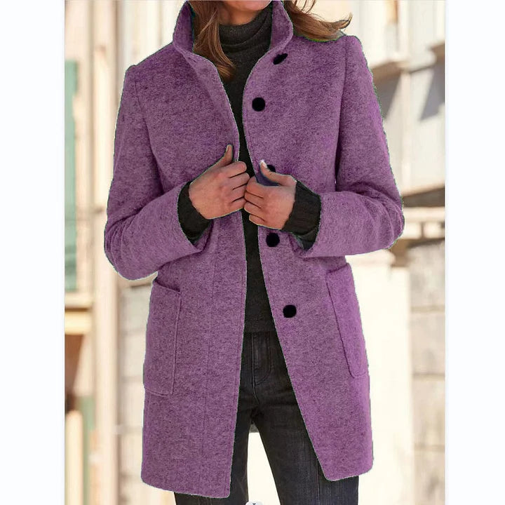 Anavelle™ | Sleek Warm Overcoat