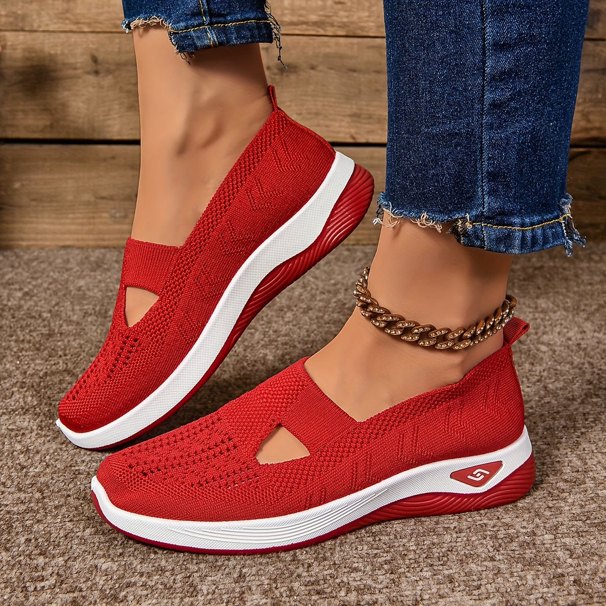 Fleurora™ | Breathable Slip-On Casual Sneakers