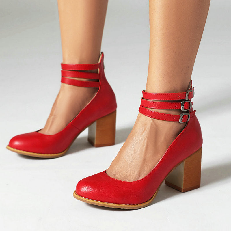 Selinya™ | Sandalias con bordes suaves y correa al tobillo