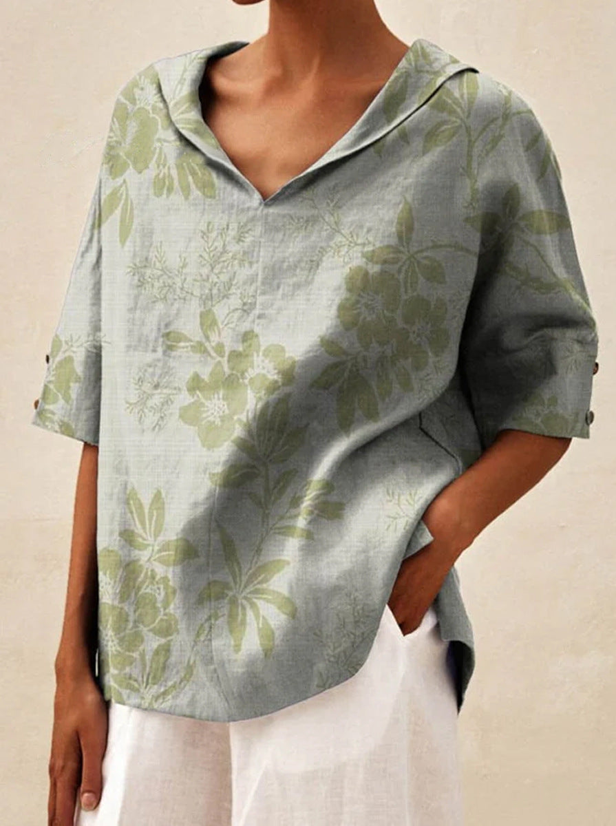 Valeria™ | Blusa Suelta para Días Cálidos