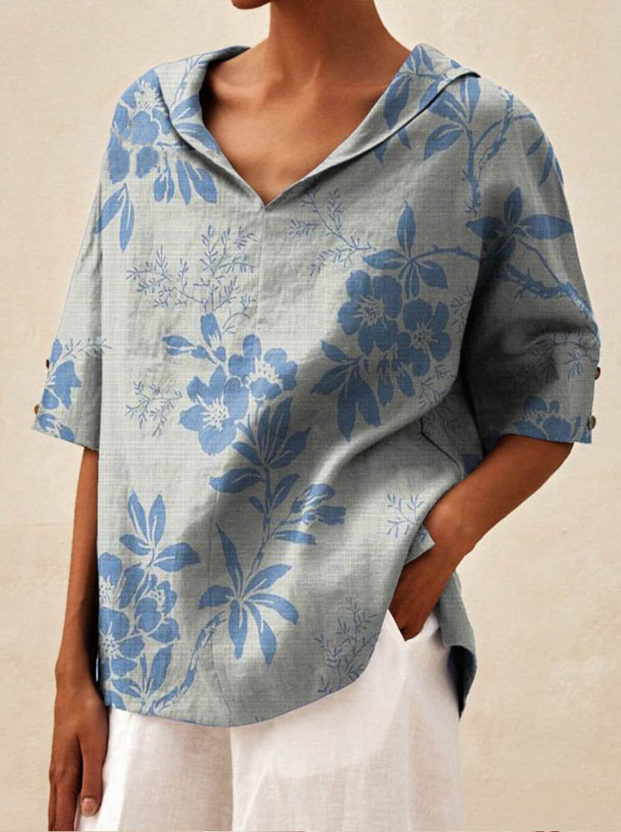 Valeria™ | Blusa Suelta para Días Cálidos