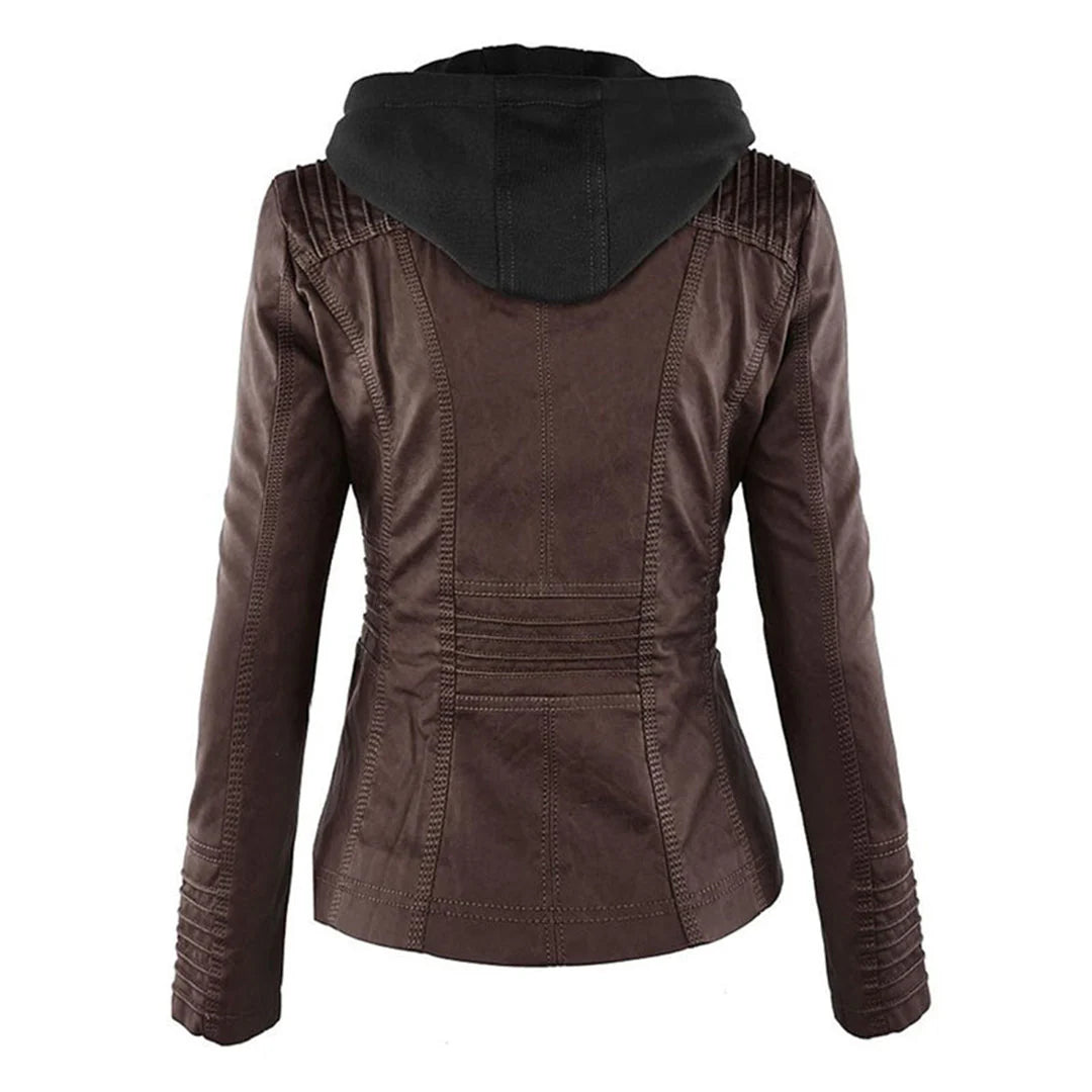 LillyVibe™ | Luxe Leather Jacket