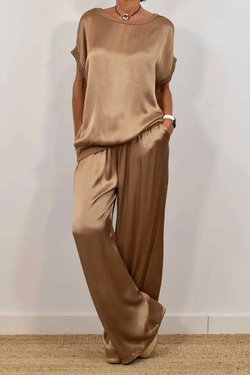 Jessamine | Soft & Elegant Satin Set