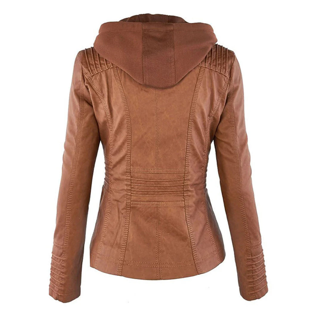 LillyVibe™ | Luxe Leather Jacket