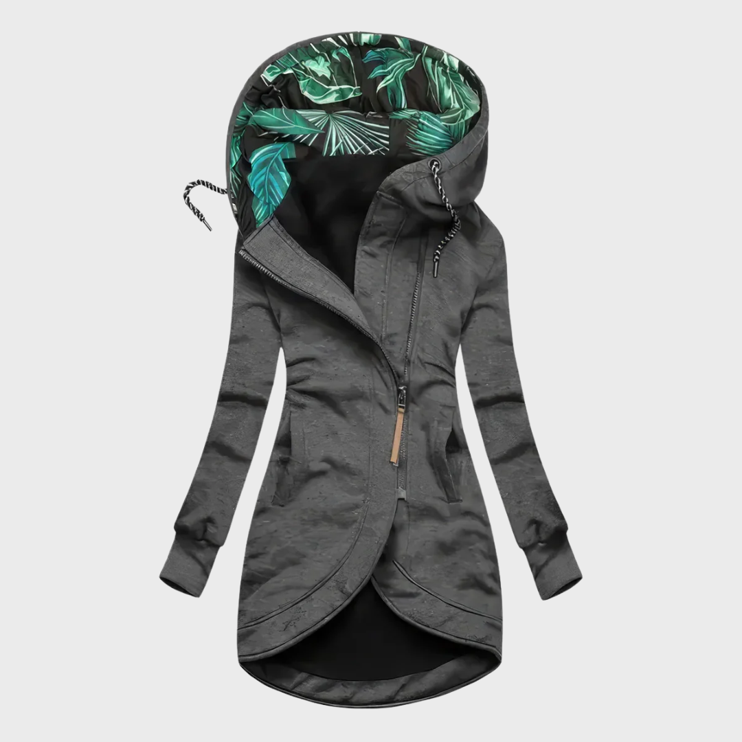Vervana™ | Elegant Warm Jacket With Hood
