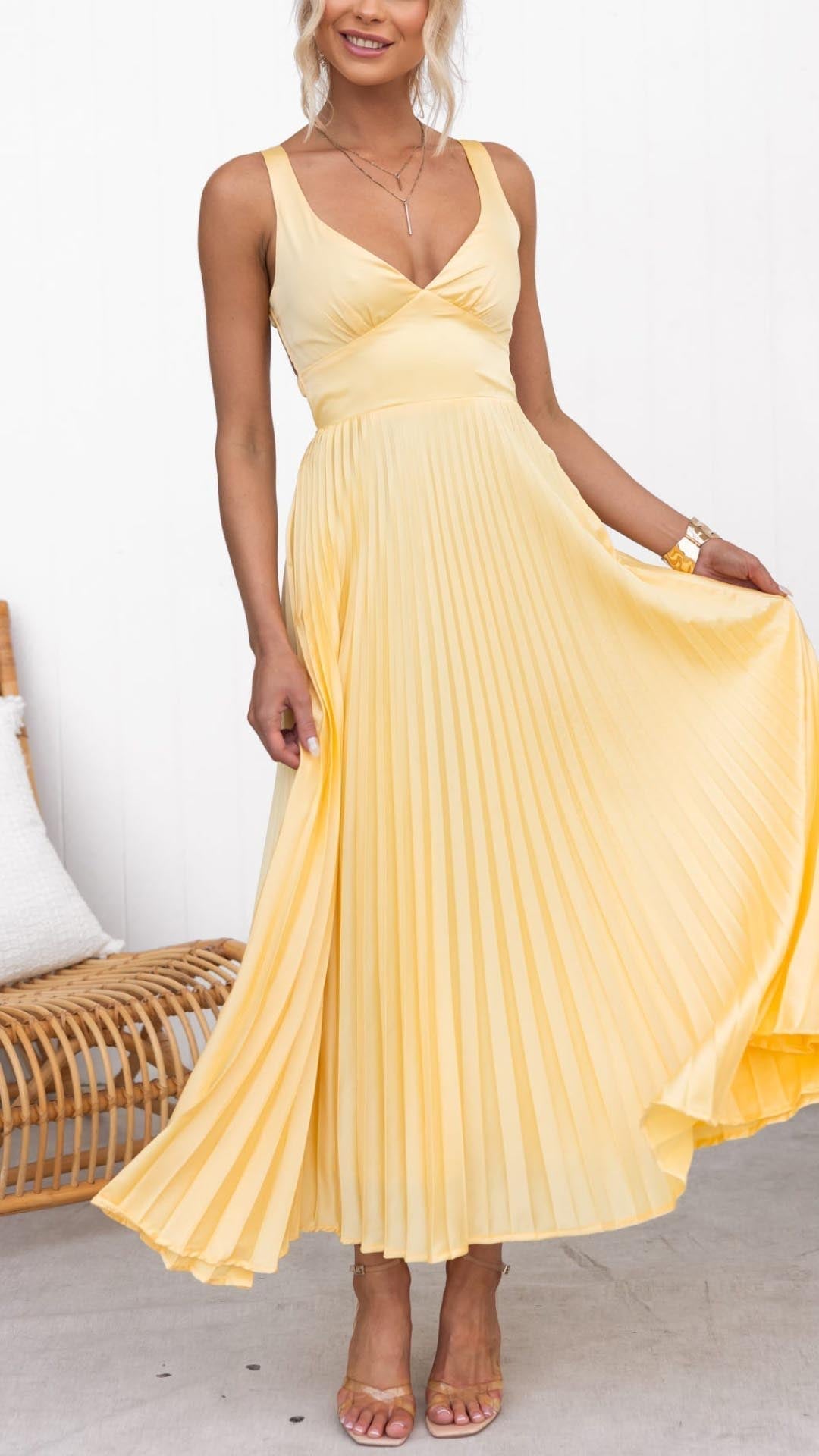 Aitana | Vestido Largo que Realza y Libera
