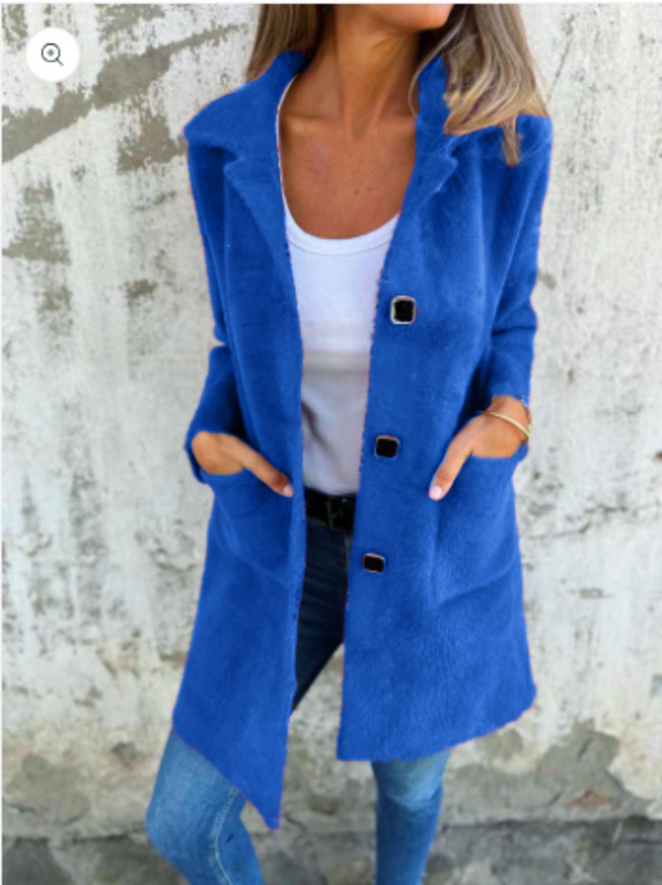 Veloria™ | Chunky Elegance Coat