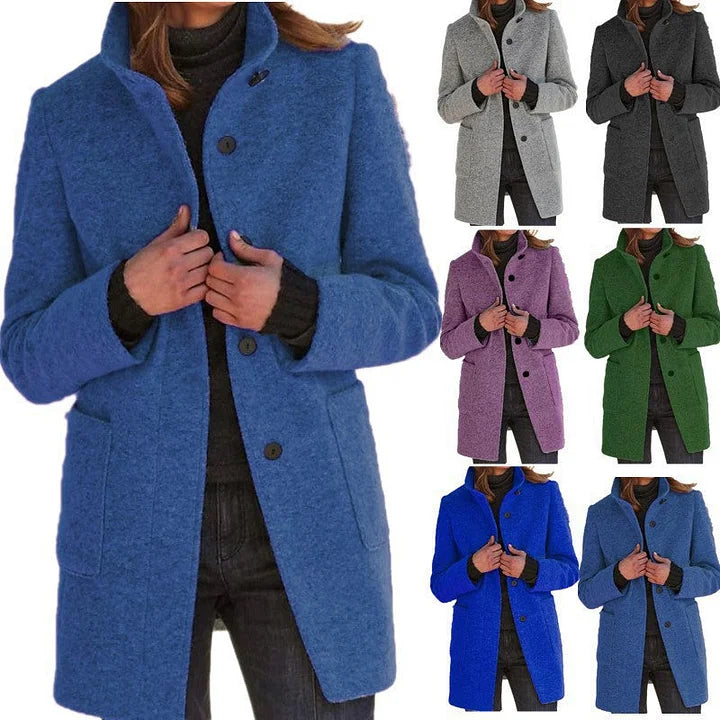 Anavelle™ | Sleek Warm Overcoat