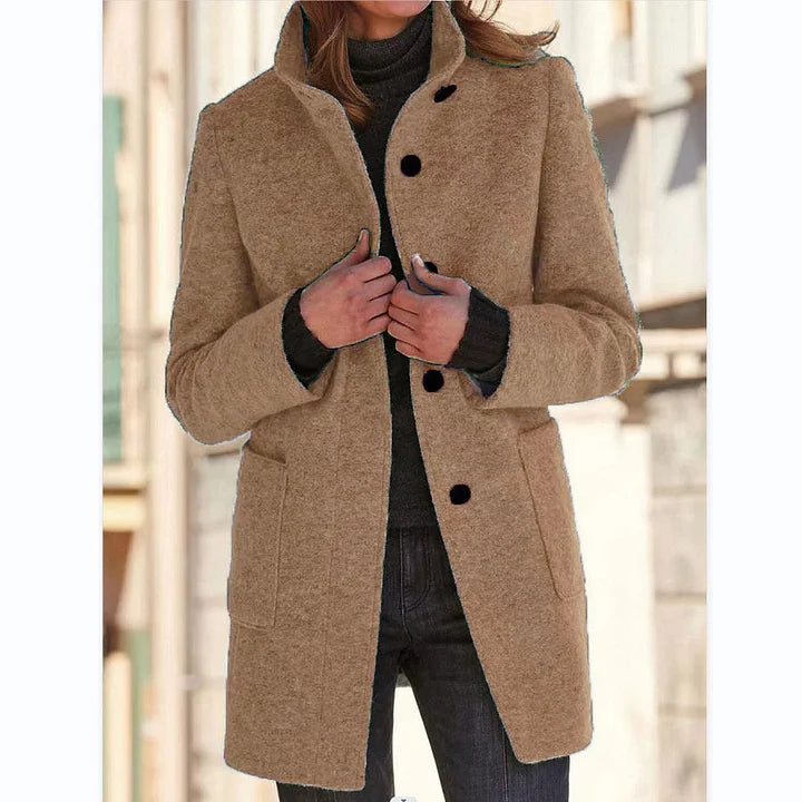 Anavelle™ | Sleek Warm Overcoat