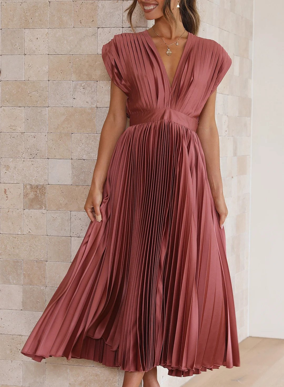 Inara | Vestido Largo que Te Abraza con Suavidad