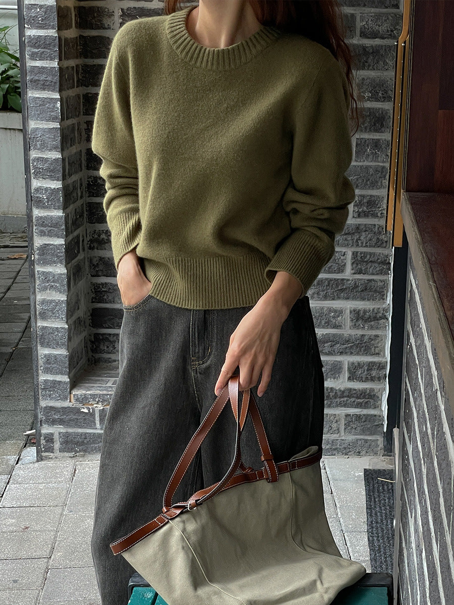 Selma | Grøn Sweater