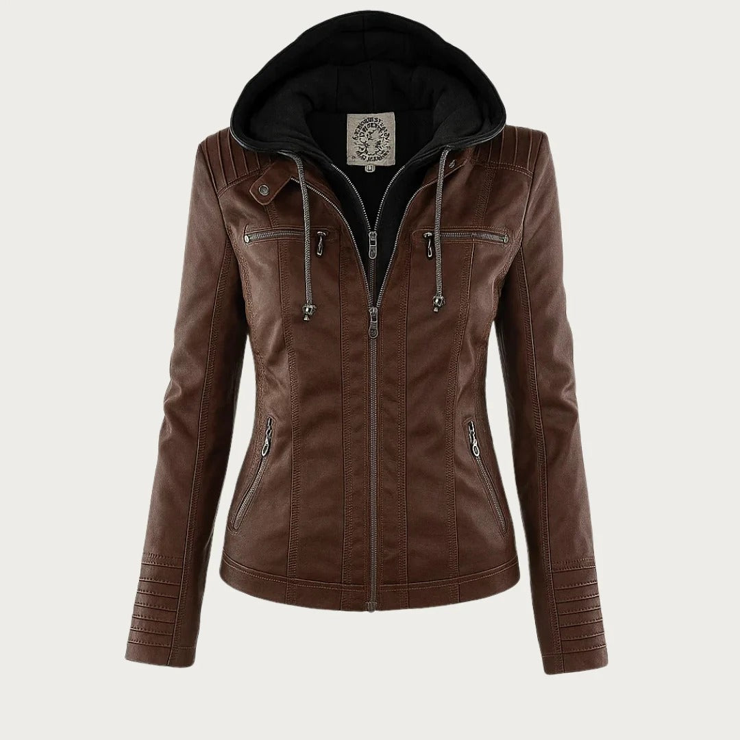 LillyVibe™ | Luxe Leather Jacket