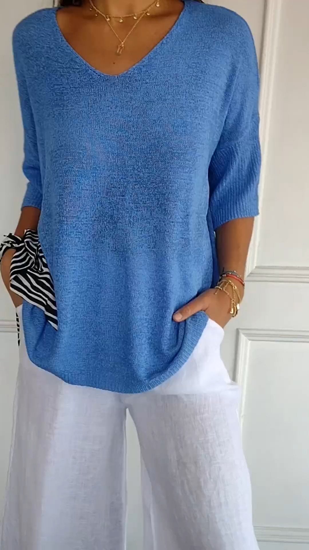 Bellamy | Soft Blouse with Flattering Neckline