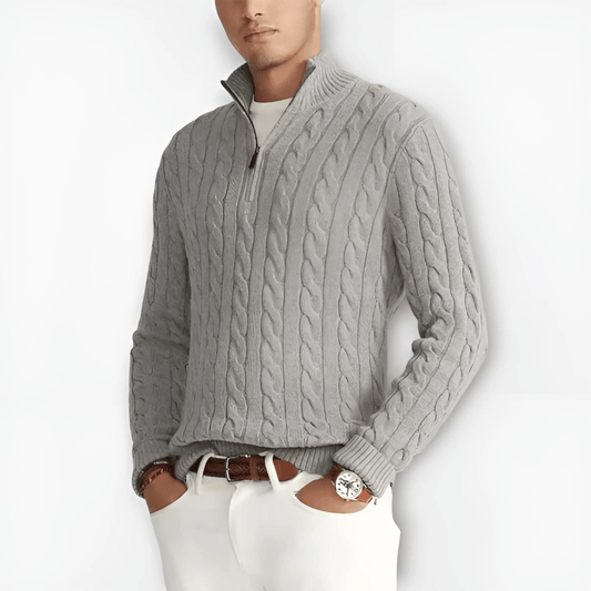 Marco | Elegant Half-Zip Pullover