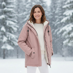 Aurora | Pikowana Kurtka Zimowa