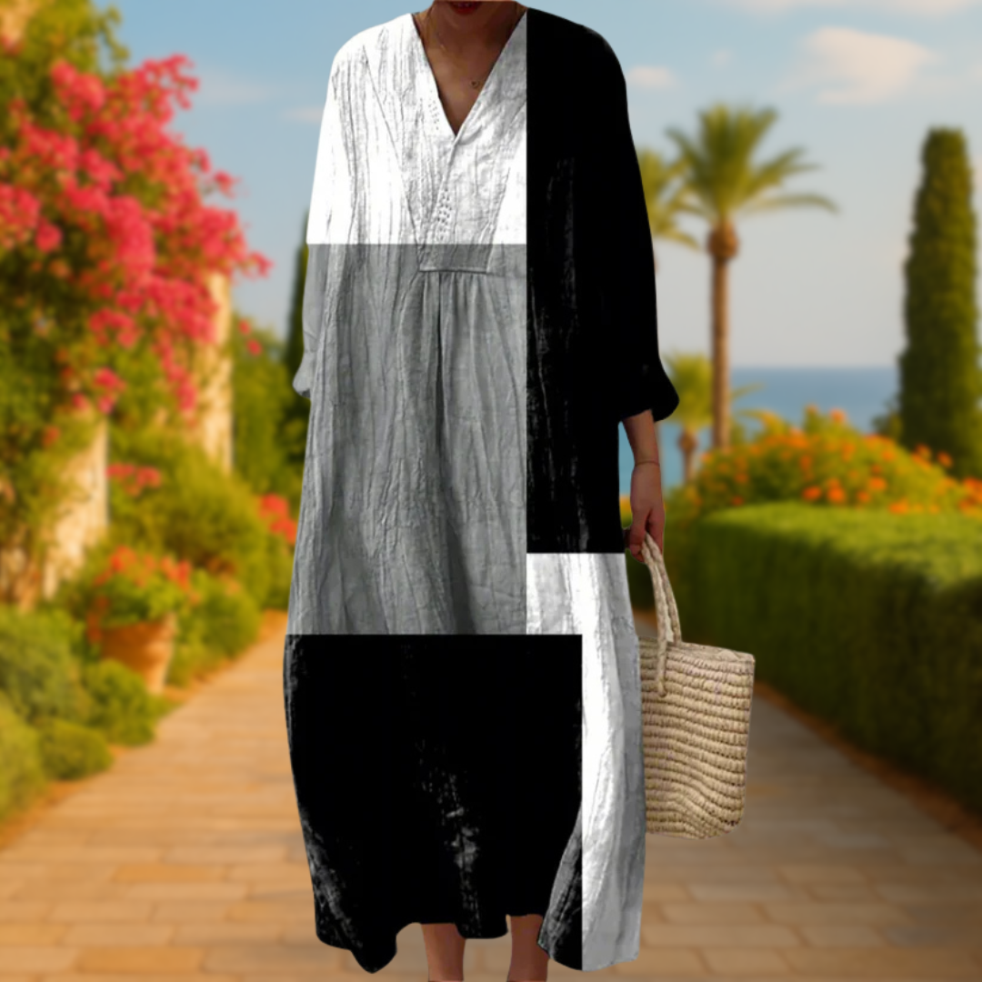 Dahlia™ | Vestido geométrico elegante