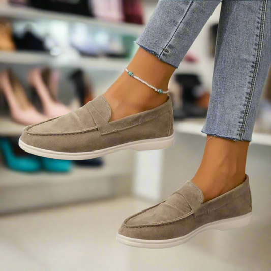 Rosie | Mocasines de ante atemporales