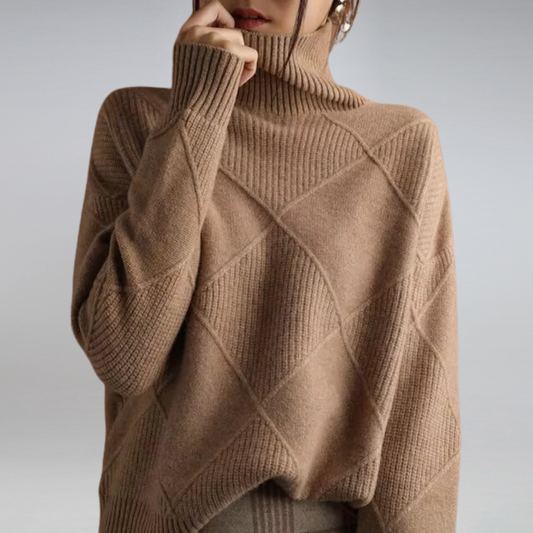 Astrid | Blød Cashmere-Rullekrave