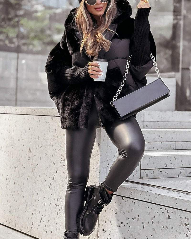 LENA | Stylowa kurtka puchowa z kapturem 