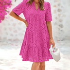 Jelena | Eleganckie Vestido de encaje con volantes