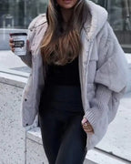 LENA | Stylowa kurtka puchowa z kapturem 