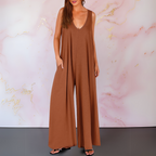 Brenna | Elegante mono de pierna ancha